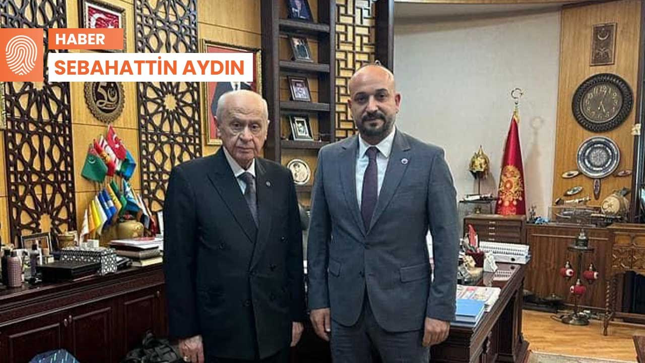 Bahçeli'yle fotoğraf paylaşan MHP il başkanı ertesi gün istifa etti