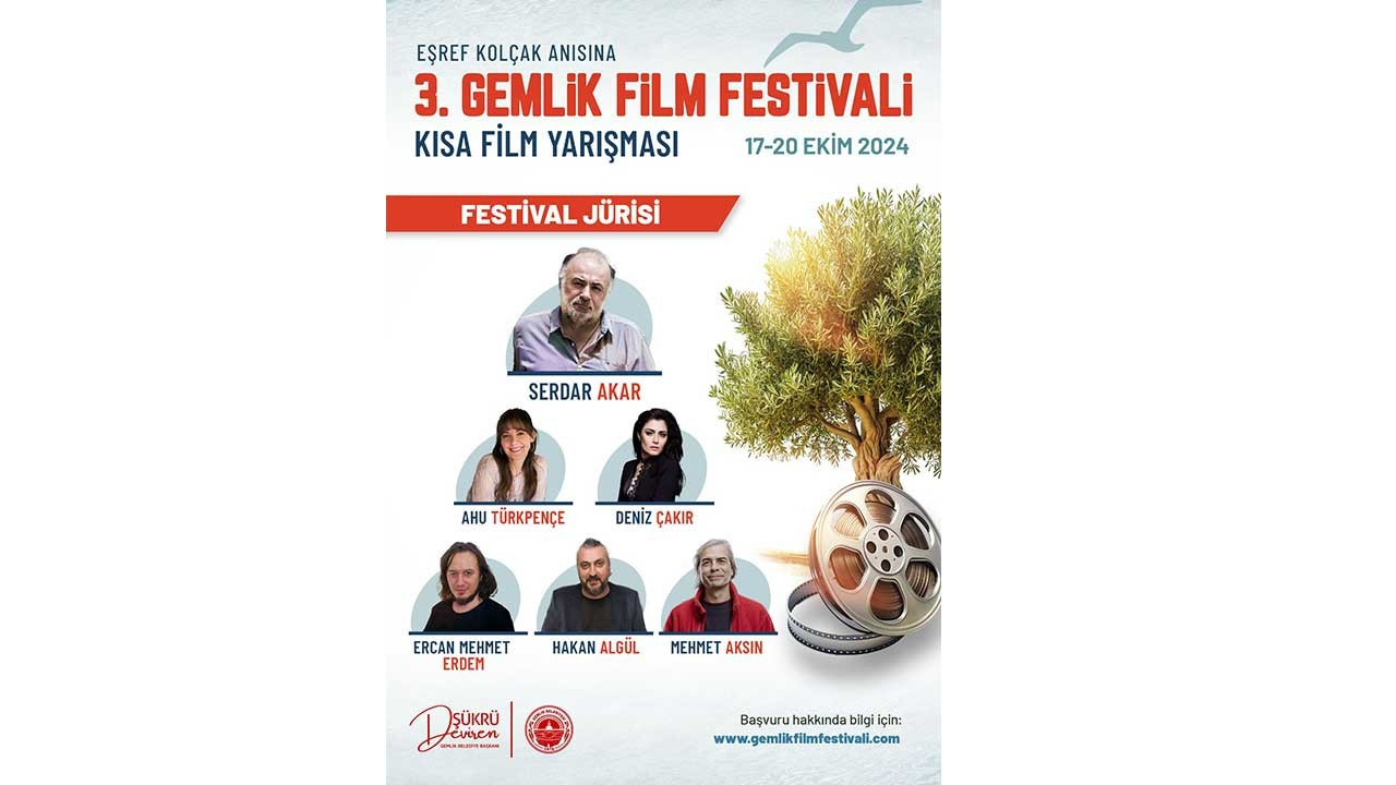 3. Gemlik Film Festivali Kısa Film Yarışması’na 484 film başvurdu