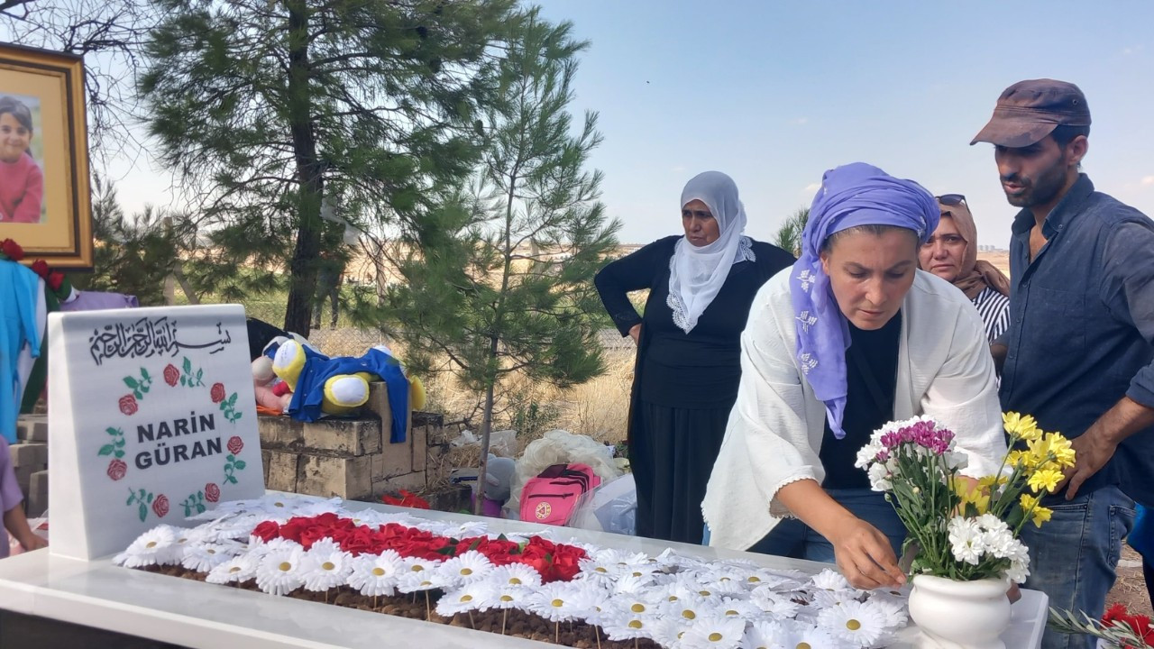 Narin Güran'ın mezarı yapıldı: Katilleri hala bulunamadı