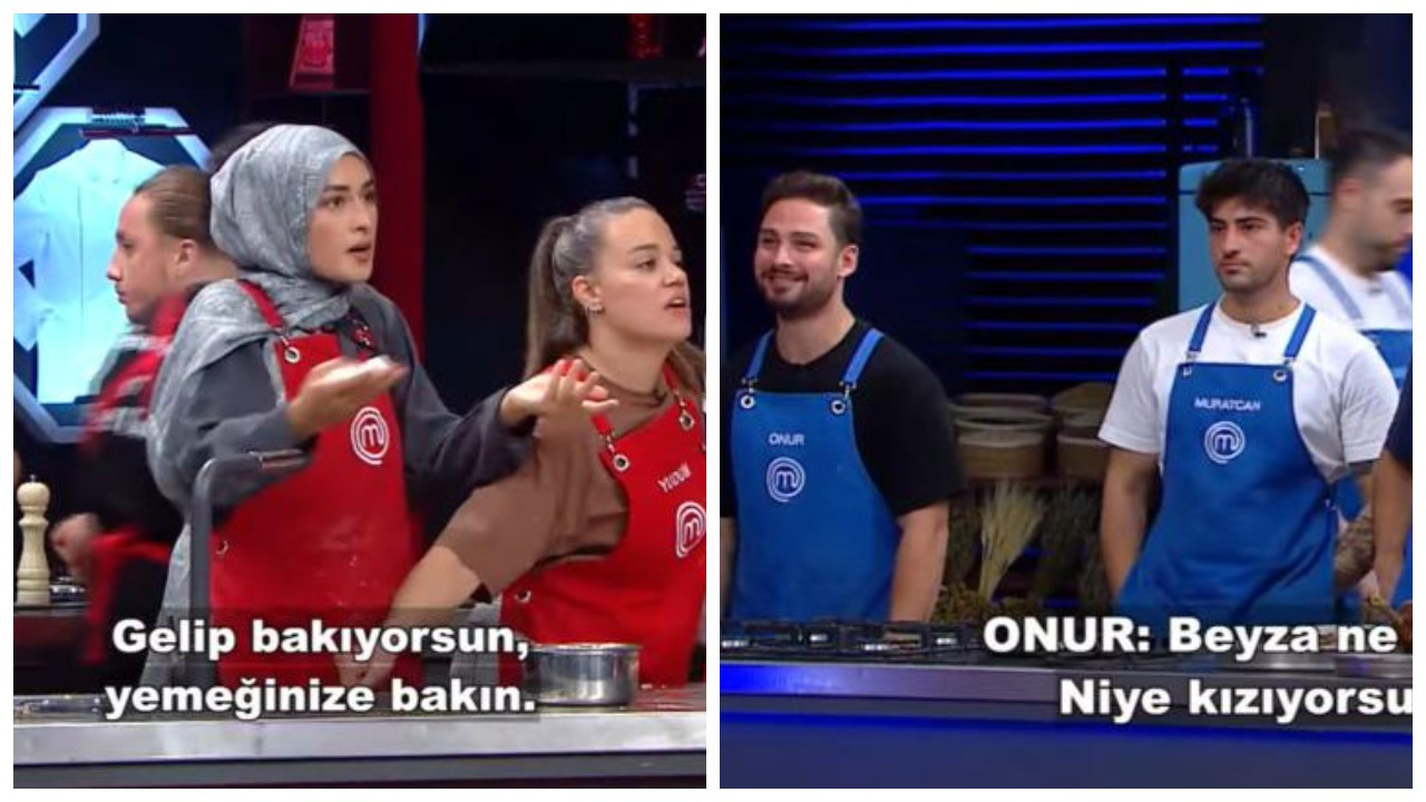 MasterChef Beyza ve Onur arasında saygısızlık tartışması: Şef misiniz?