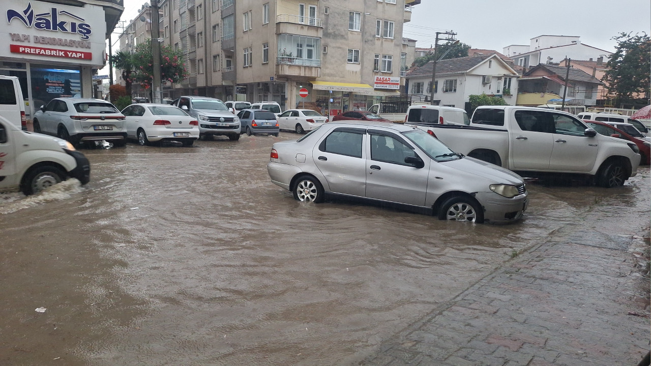 Samsun'da sağanak etkili oldu