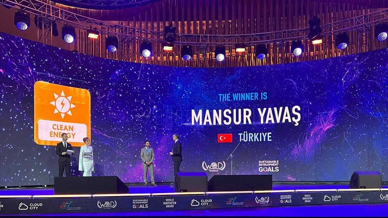 Mansur Yavaş'a 'Yeşil Enerji Ödülü'