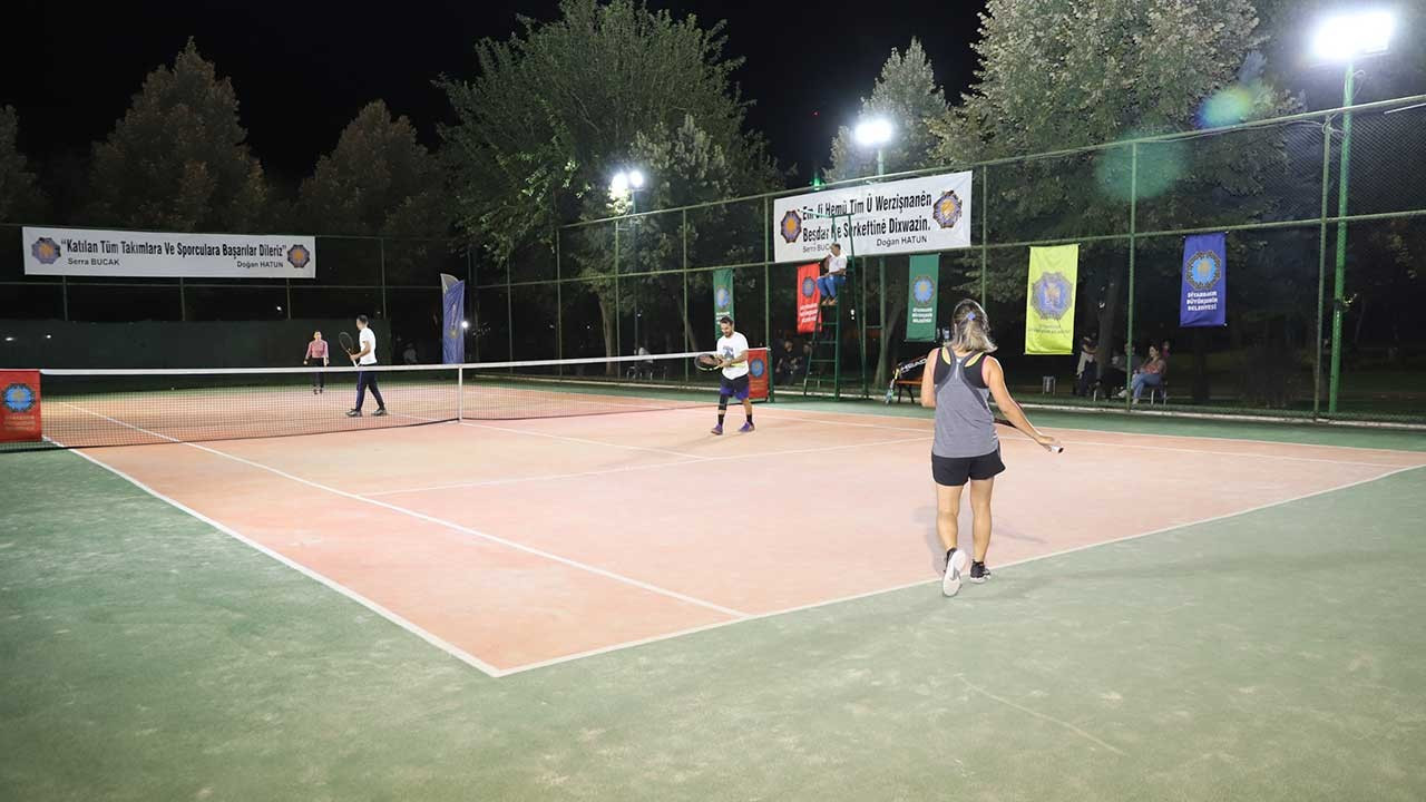 14. Amed Cup Tenis Turnuvası başladı