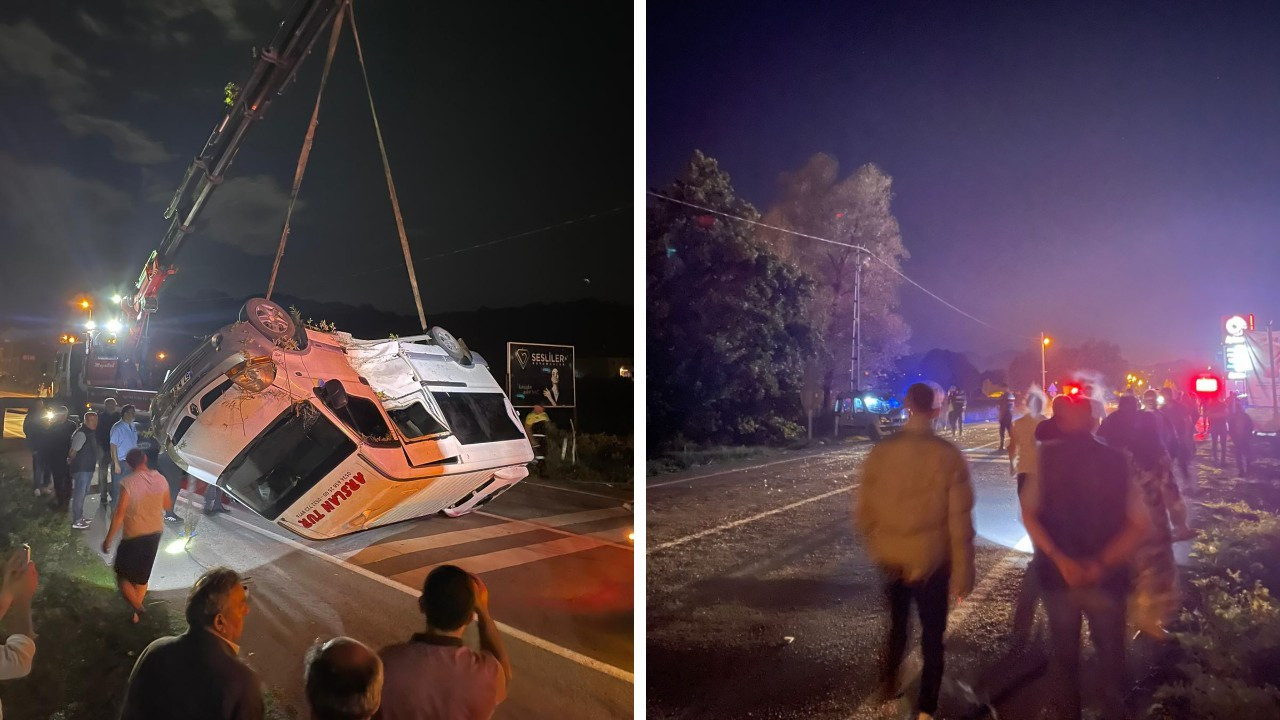 Zonguldak'ta trafik kazası: 6 kişi yaralandı