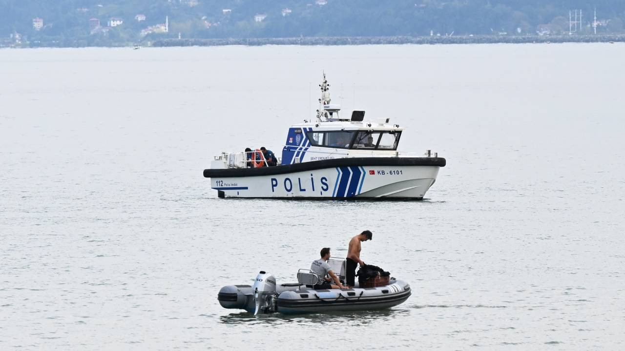 Trabzon'da taşkında kaybolan kişiyi arama çalışmaları sürüyor