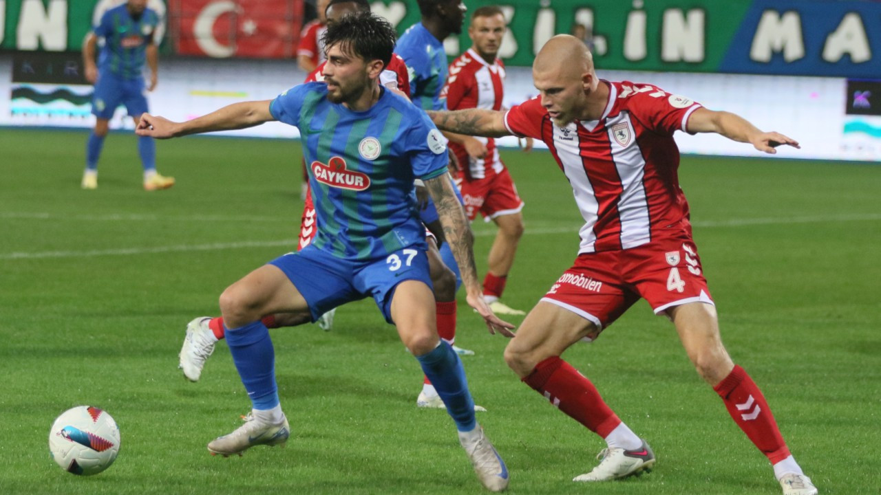 Karadeniz derbisinde kazanan Samsunspor