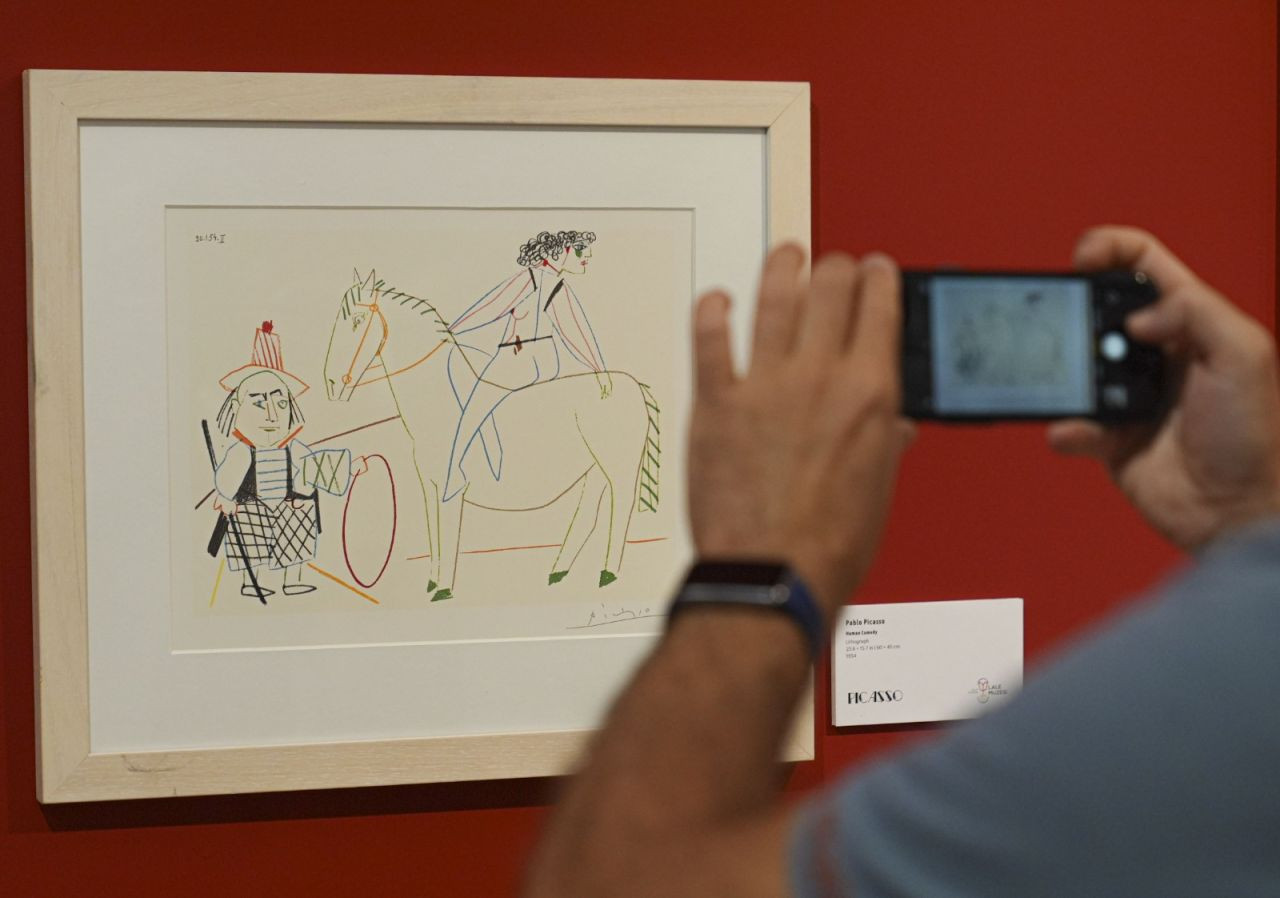 Ankara'da 'Pablo Picasso: Resimden Seramiğe Bir Serüven' sergisi açıldı - Sayfa 4