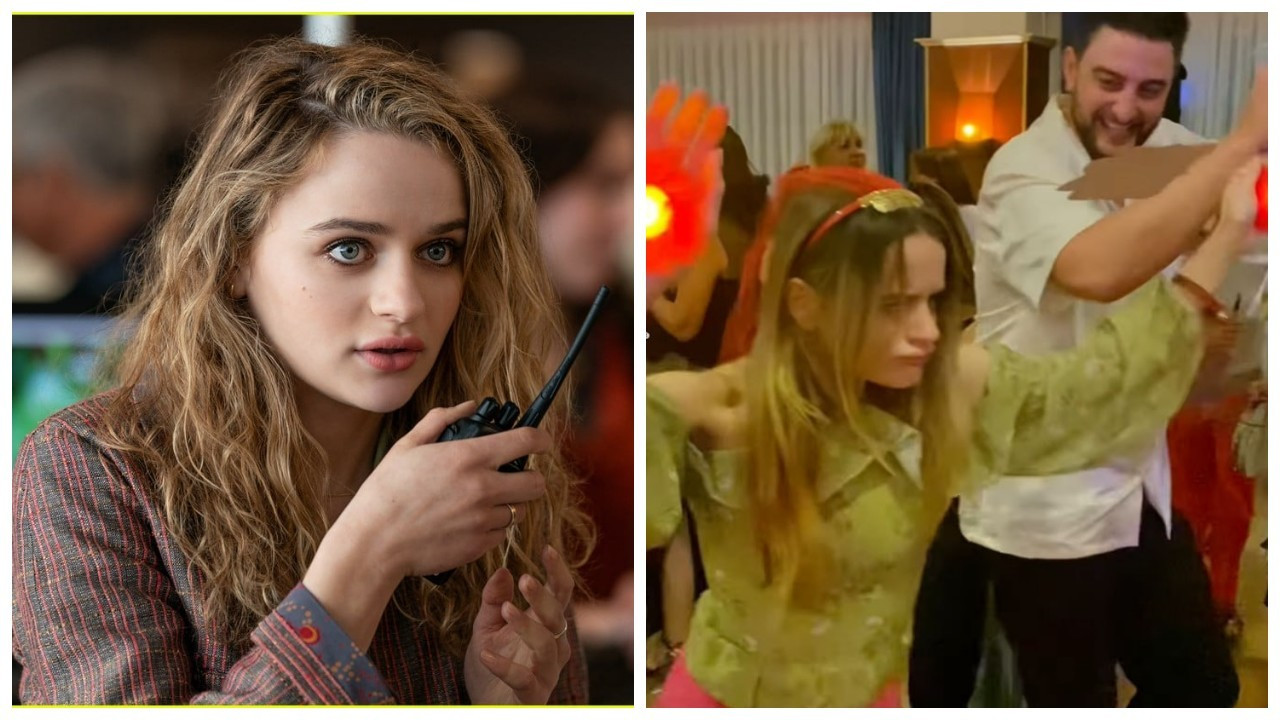 Amerikalı oyuncu Joey King kız kardeşinin kına gecesinde