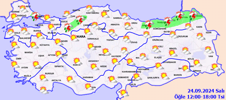 Meteoroloji'den peş peşe sarı kodlu kuvvetli sağanak yağış uyarısı - Sayfa 1