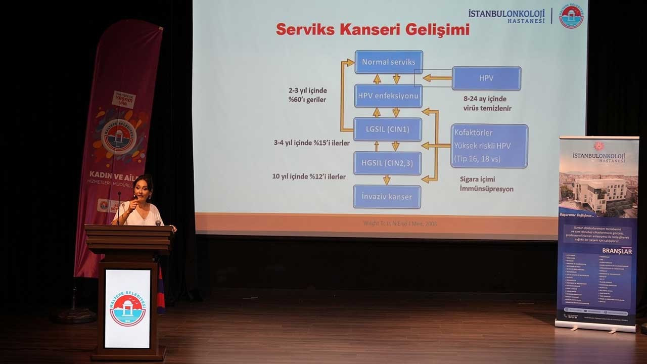 Maltepe'de kansere yönelik farkındalık semineri