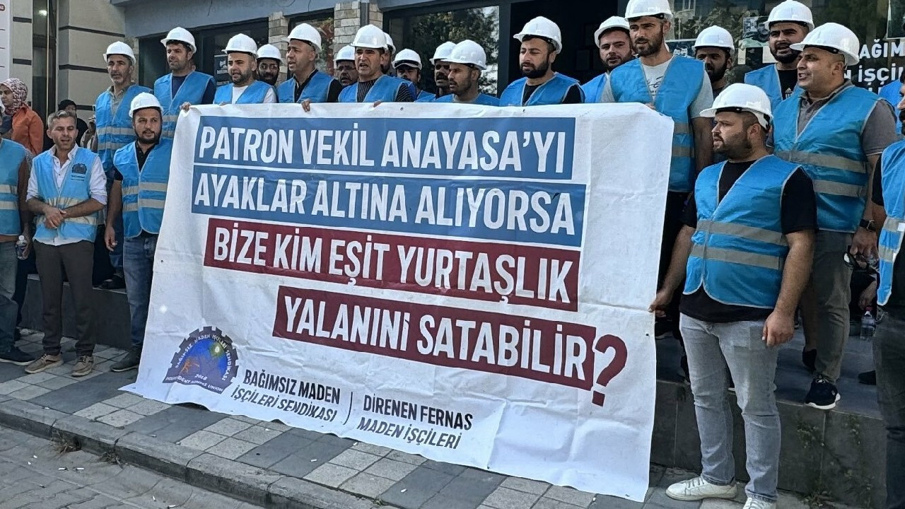 Fernas madencilik işçilerinin Soma'dan Ankara'ya yürüyüşü devam ediyor