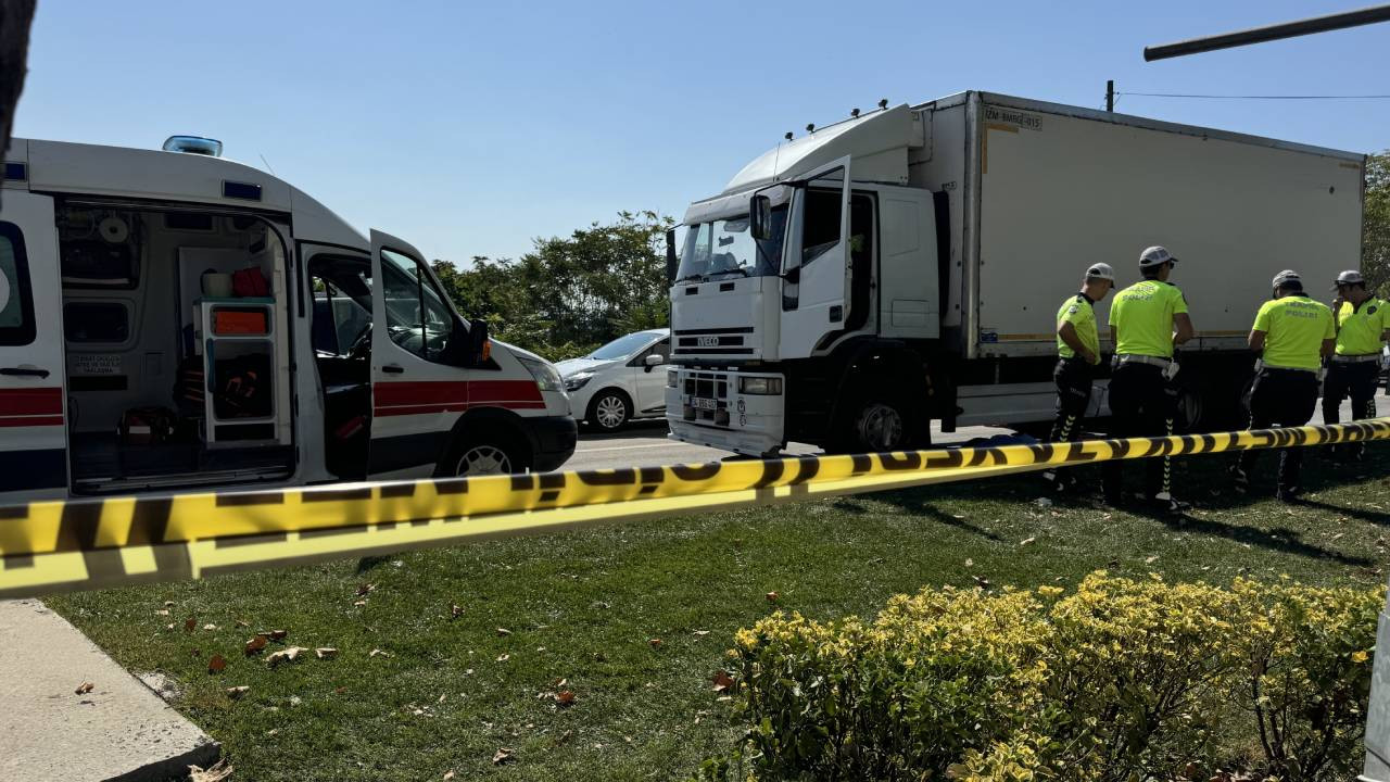 Tekirdağ'da kamyonun çarptığı yaya öldü