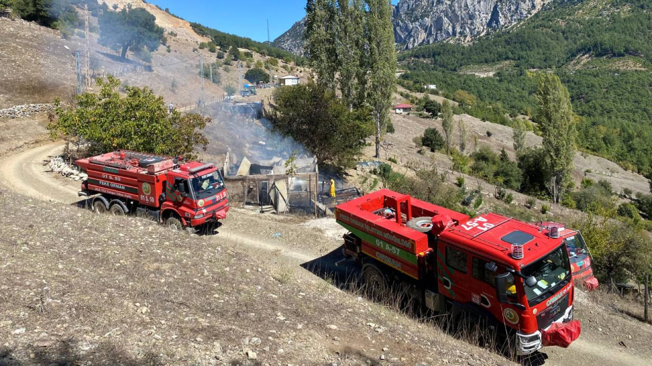 Osmaniye’de çıkan orman yangınları söndürüldü