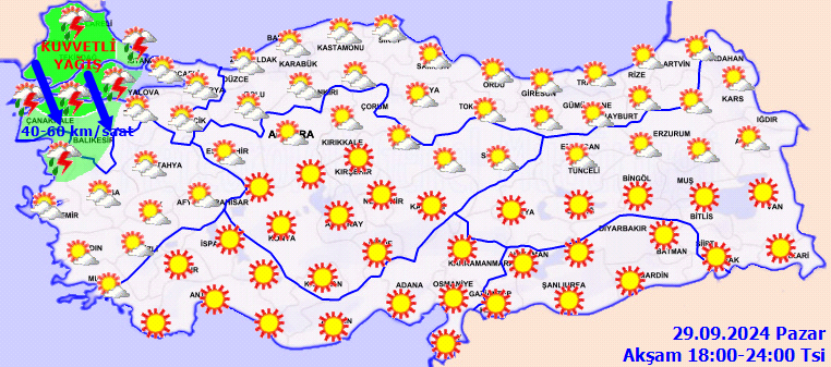 Meteoroloji'den kuvvetli sağanak uyarısı: İstanbul'da da etkili olacak - Sayfa 1