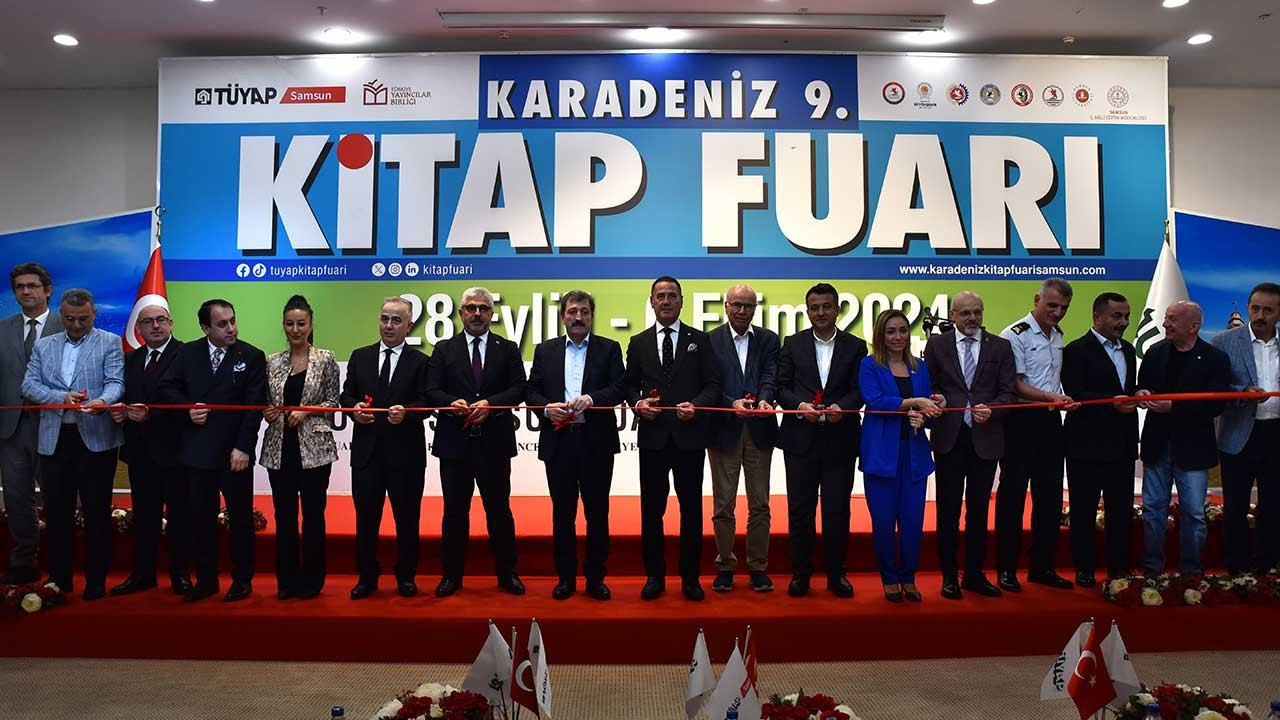 Karadeniz Kitap Fuarı başladı