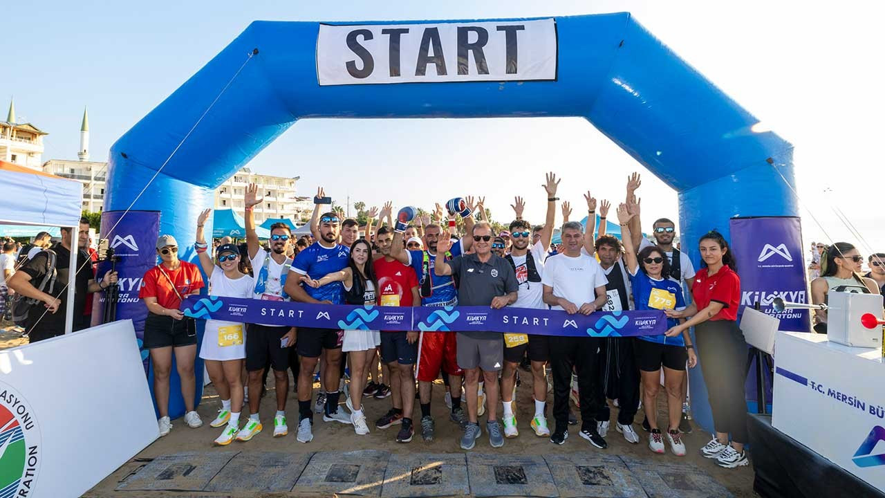 Uluslararası Kilikya Ultra Maratonu Mersin'de yapıldı