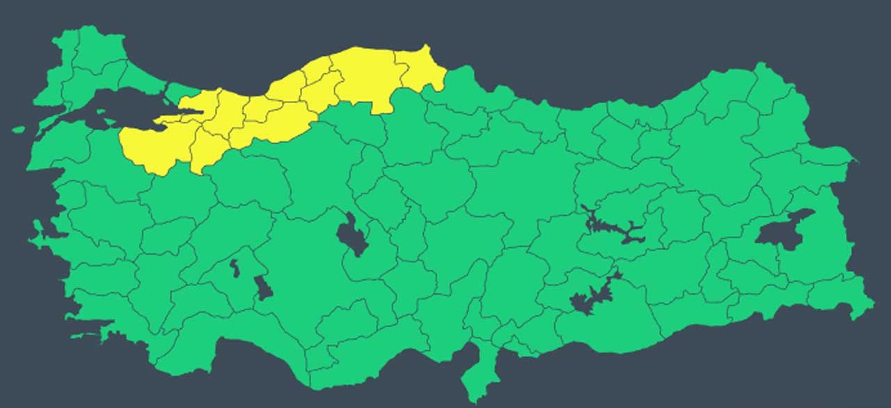 Meteoroloji'den 12 il için sarı kodlu kuvvetli sağanak uyarısı: Sıcaklıklar 12 derece düşecek - Sayfa 1