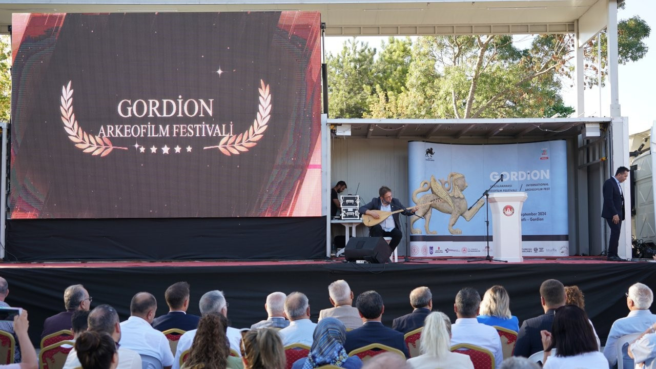 Gordion Arkeofilm Festivali'nin ödül töreni yapıldı