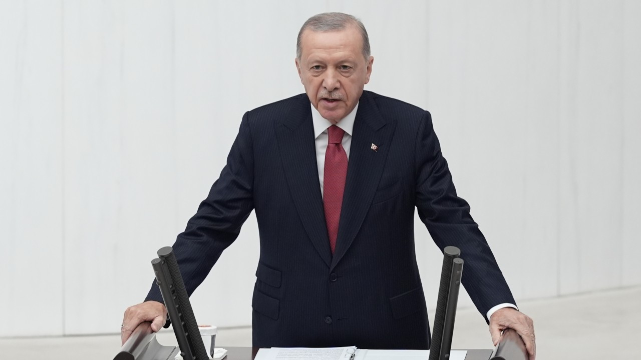 Erdoğan Meclis'te konuşuyor: 'Mücadelemize omuz verin'