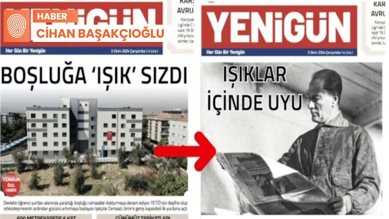 'Işıkçıların yurdu' manşet değiştirtti: Işıklar içinde uyu