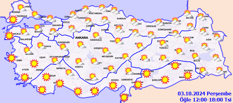 Meteoroloji duyurdu: Yağışlara mola, sıcaklıklar daha da artacak - Sayfa 1