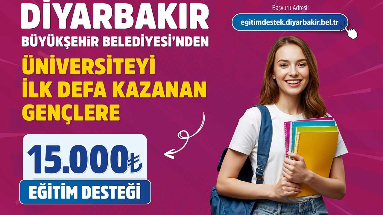 Diyarbakır Büyükşehir Belediyesi’nden 3 bin öğrenciye eğitim desteği