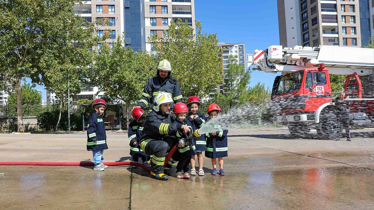 Diyarbakır İtfaiyesinden 50 bin öğrenciye yangın eğitimi