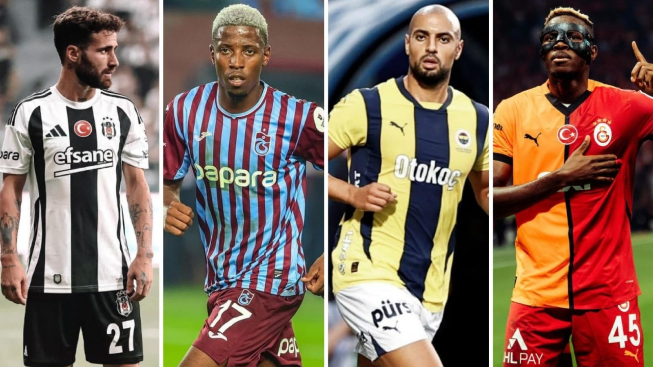 Süper Lig'de piyasa değerleri güncellendi: İşte en pahalı 20 futbolcu