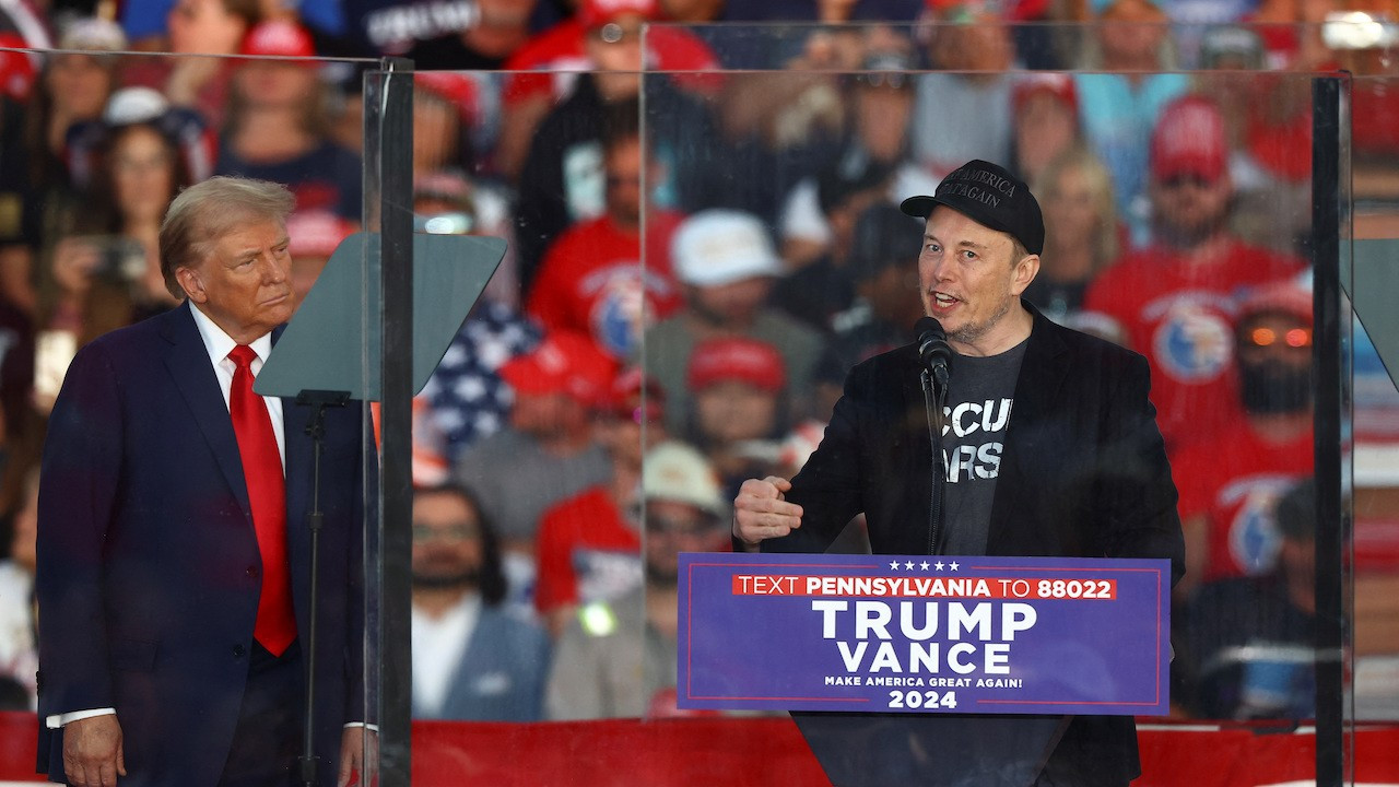 Trump, suikasta uğradığı yerde Elon Musk'la miting düzenledi