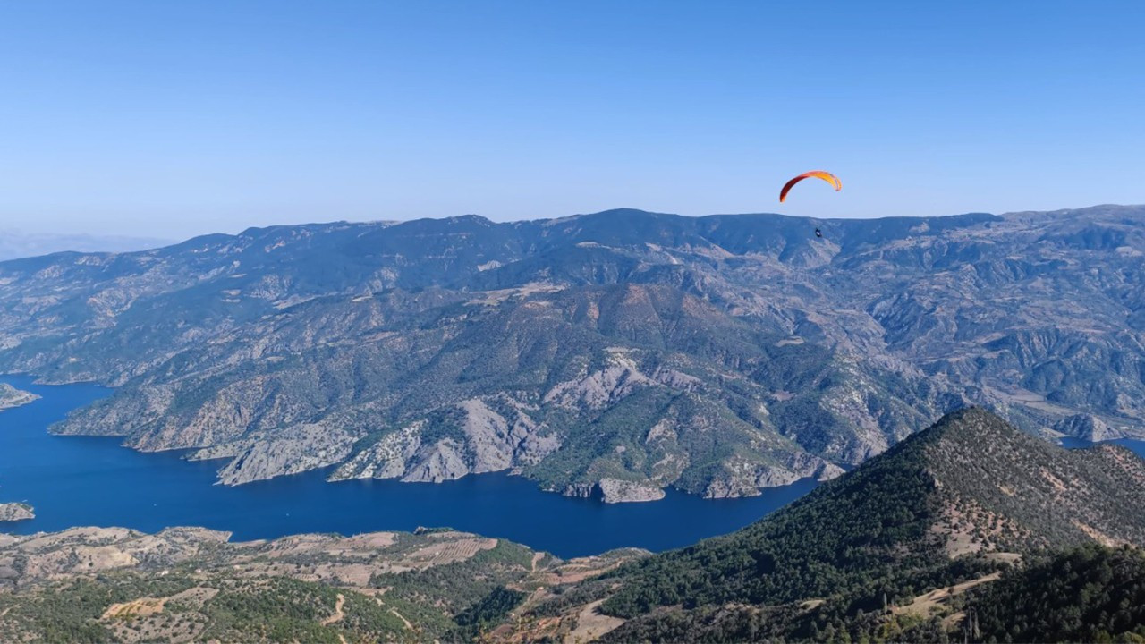 Çorum Yamaç Paraşütü ve Yayla Şenlikleri'ne ev sahipliği yaptı