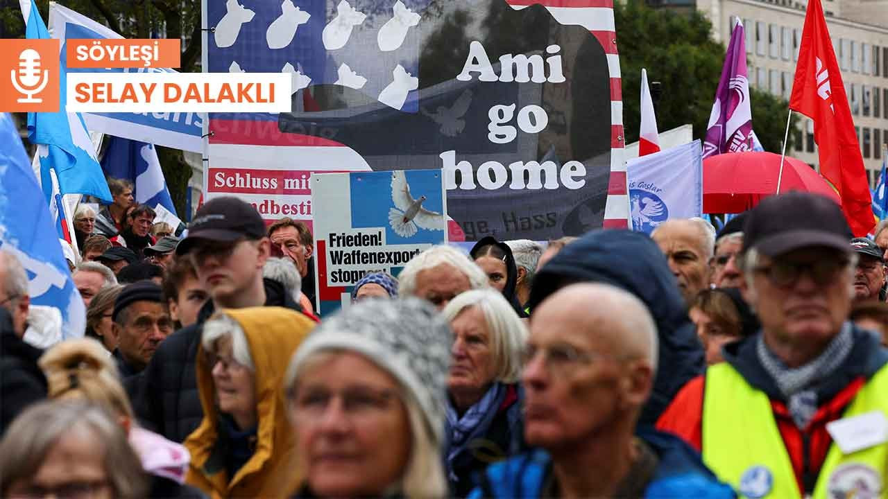 Berlin, barış için yürüdü: 'Savaşın bedelini halk ödüyor'