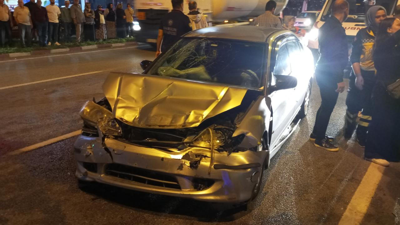 Samsun'da zincirleme trafik kazası: 13 yaralı