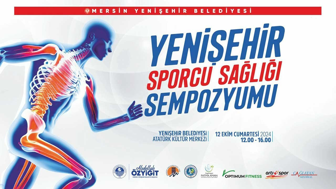 Sporcu Sağlığı Sempozyumu 12 Ekim'de Mersin'de yapılacak