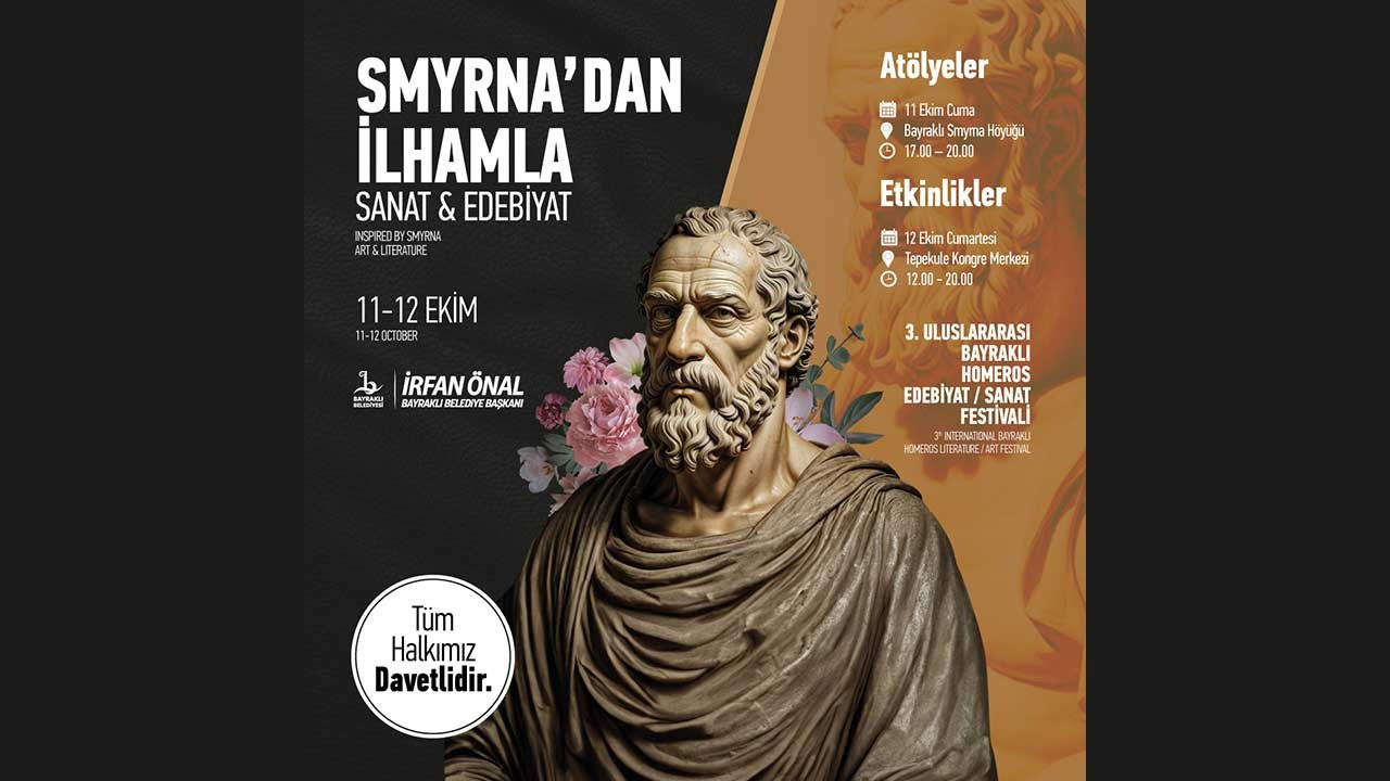 3’üncü Uluslararası Homeros Sanat ve Edebiyat Festivali başlıyor