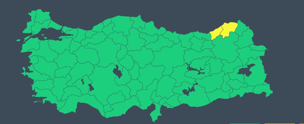 Meteoroloji sarı kodla uyardı: Sağanak yağış başlıyor - Sayfa 1