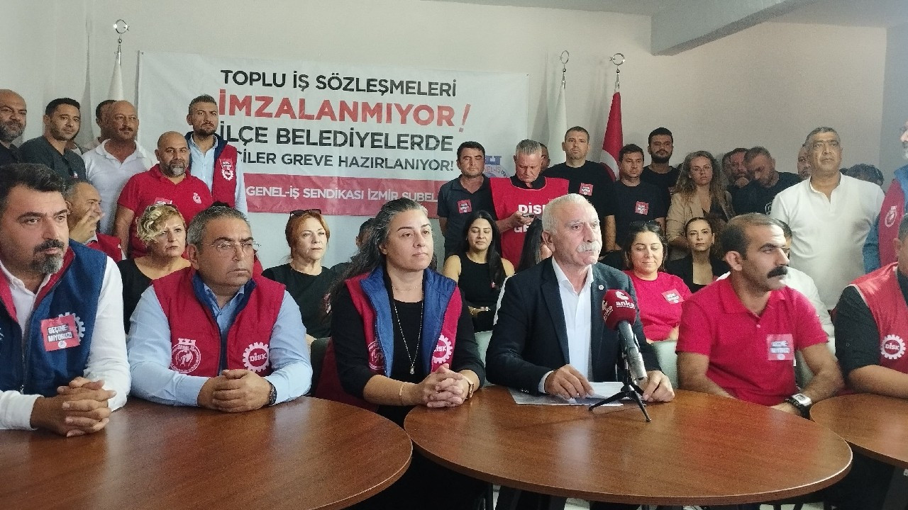 DİSK Genel-İş, İzmir'in ilçe belediyelerinde greve hazırlanıyor