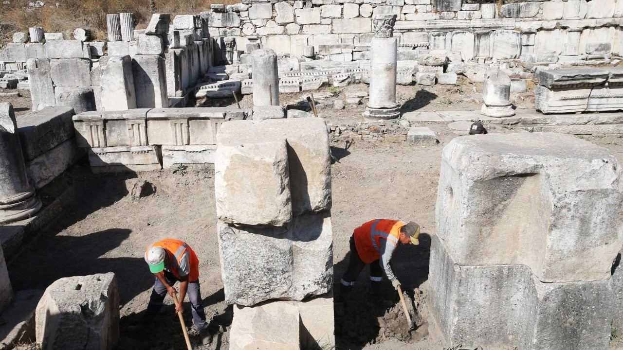 Stratonikeia'nın 2 bin 200 yıllık spor okulu ayağa kaldırılıyor