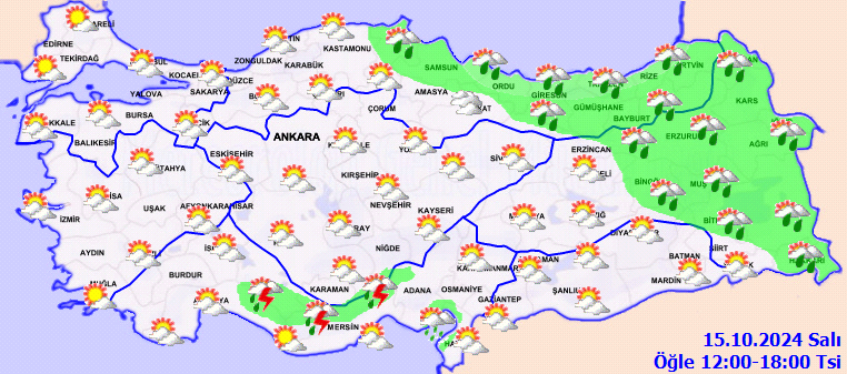 Meteoroloji'den kuvvetli sağanak yağış ve sis uyarısı - Sayfa 1