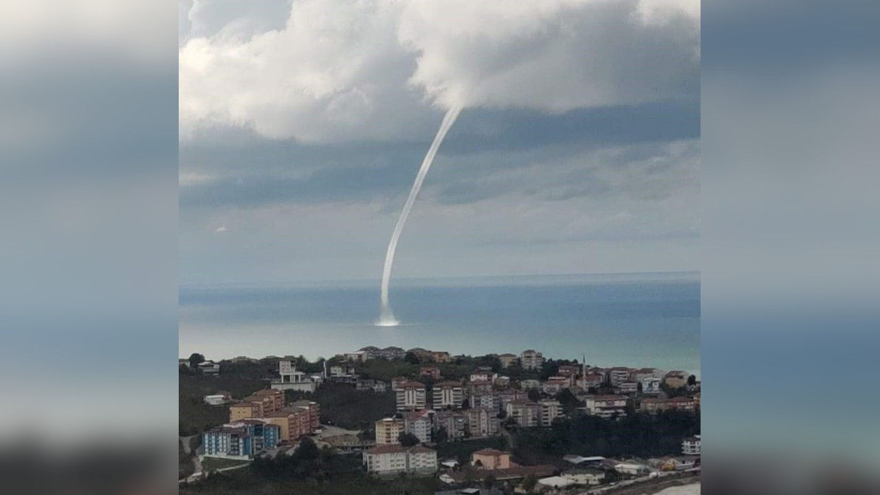 Zonguldak'ta hortum çıktı