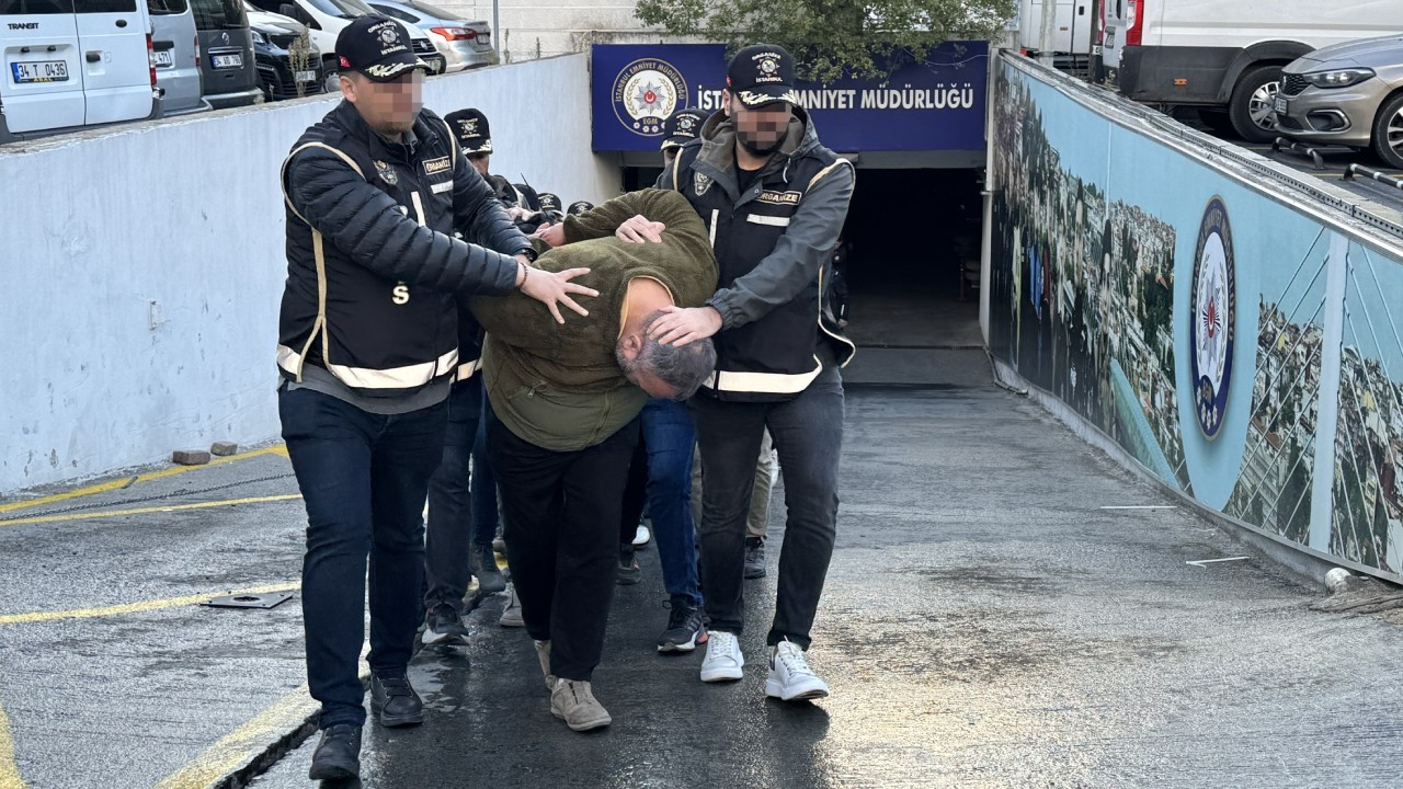 'Kuyu-36' operasyonunda yakalanan 157 zanlı adliyede