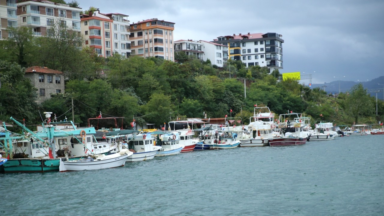 Ordu'da balıkçı tekneleri limanlara sığındı