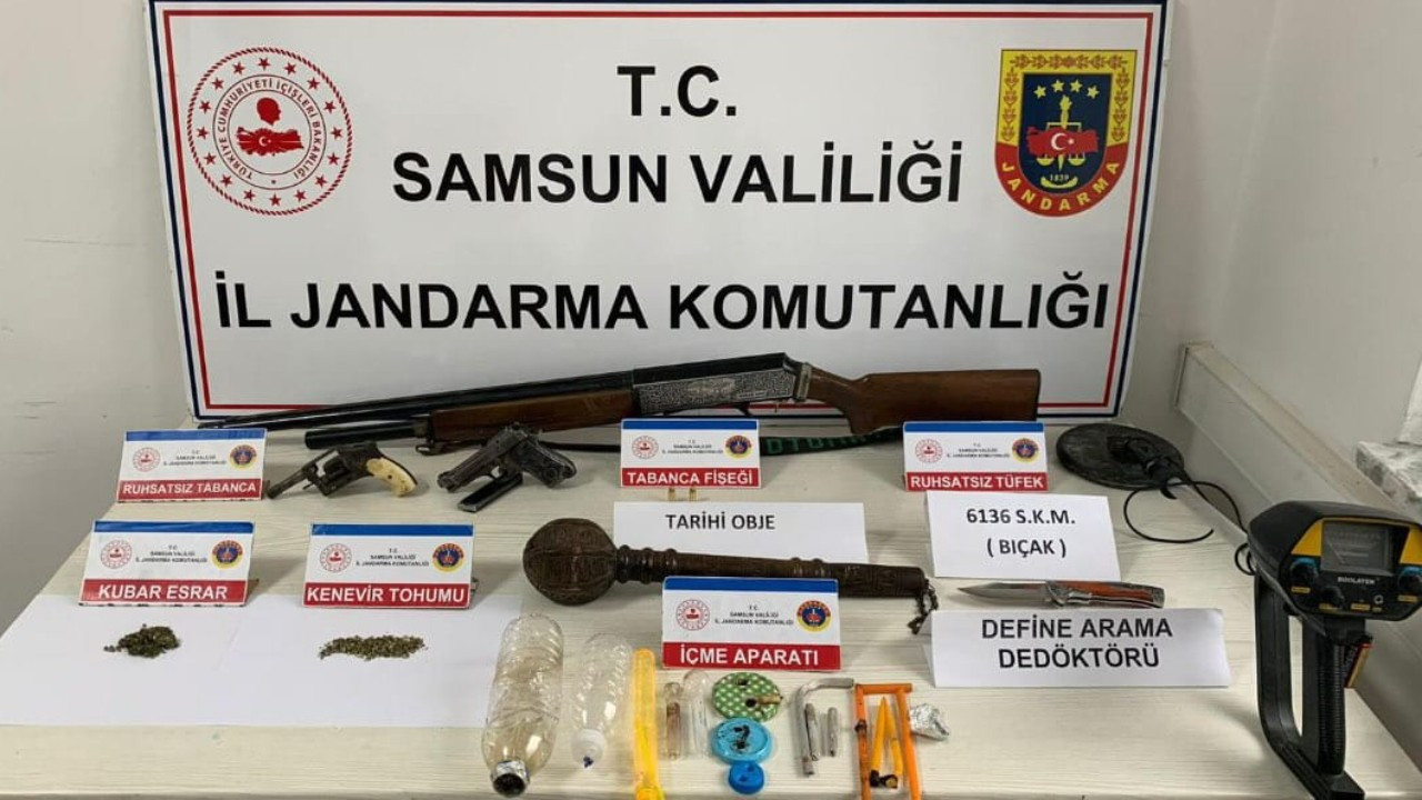 Samsun'da kaçakçılık operasyonu: 5 şüpheli yakalandı