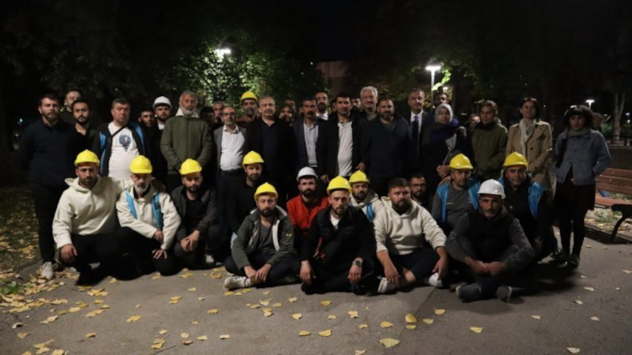 Önder, Nasıroğlu'yla görüştü; Madenciler açlık grevine ara verdi