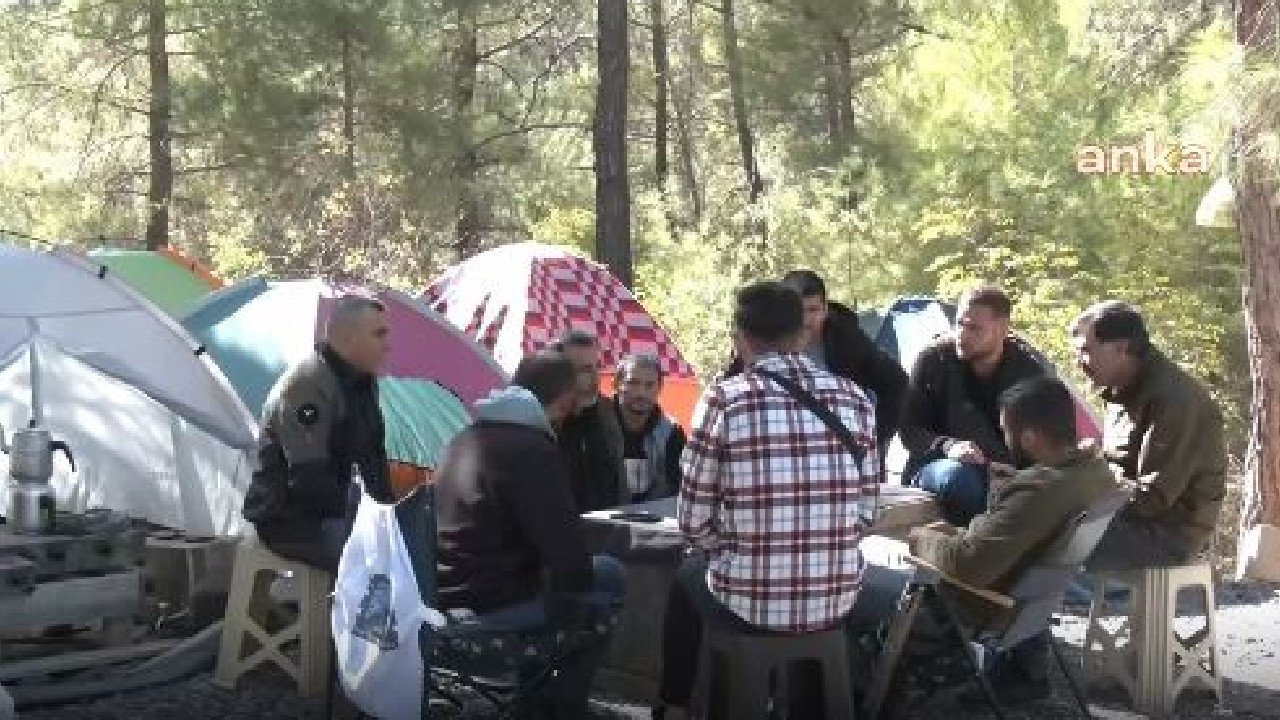 Fernas işçilerinin Soma'da işverenle görüşmesi başladı