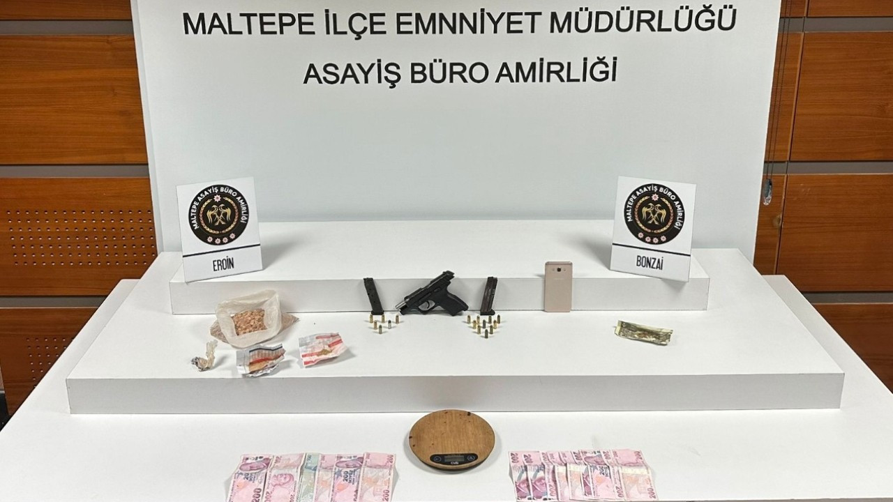 Maltepe'de 304,99 gram eroin yakalandı: 1 zanlı tutuklandı