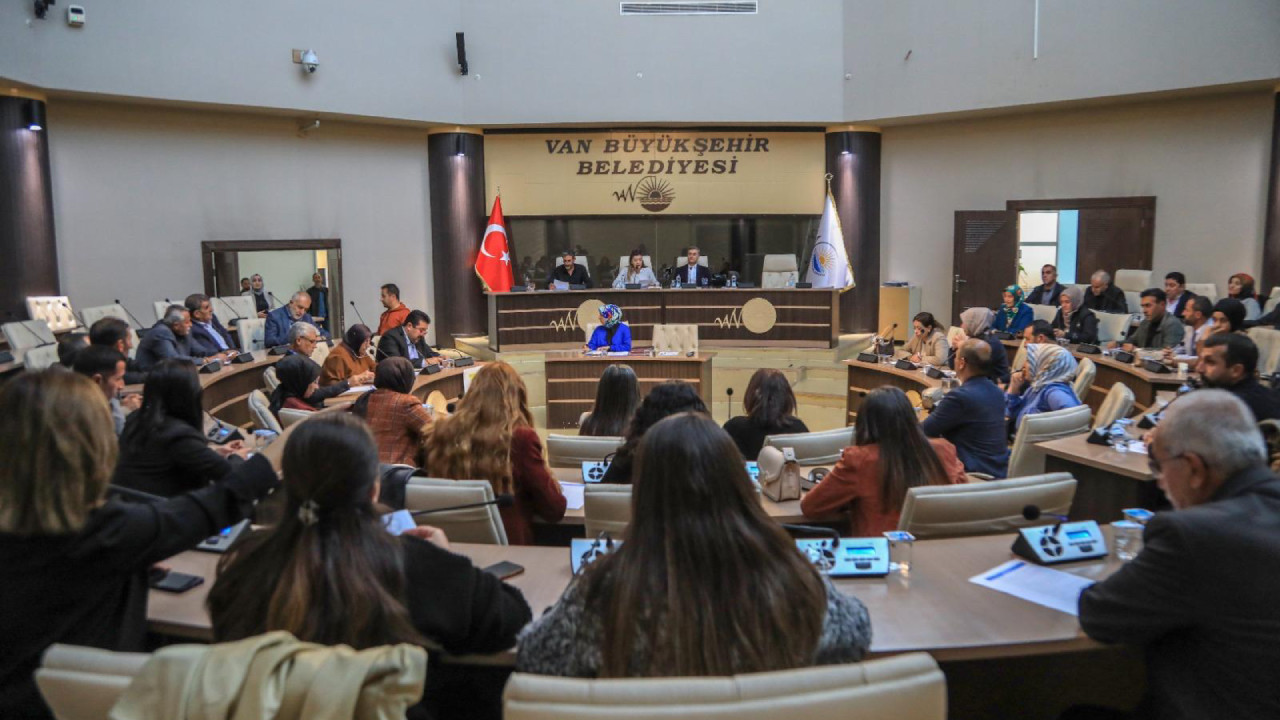 Van Büyükşehir Belediye Meclisi'nin Ekim ayı toplantıları sona erdi