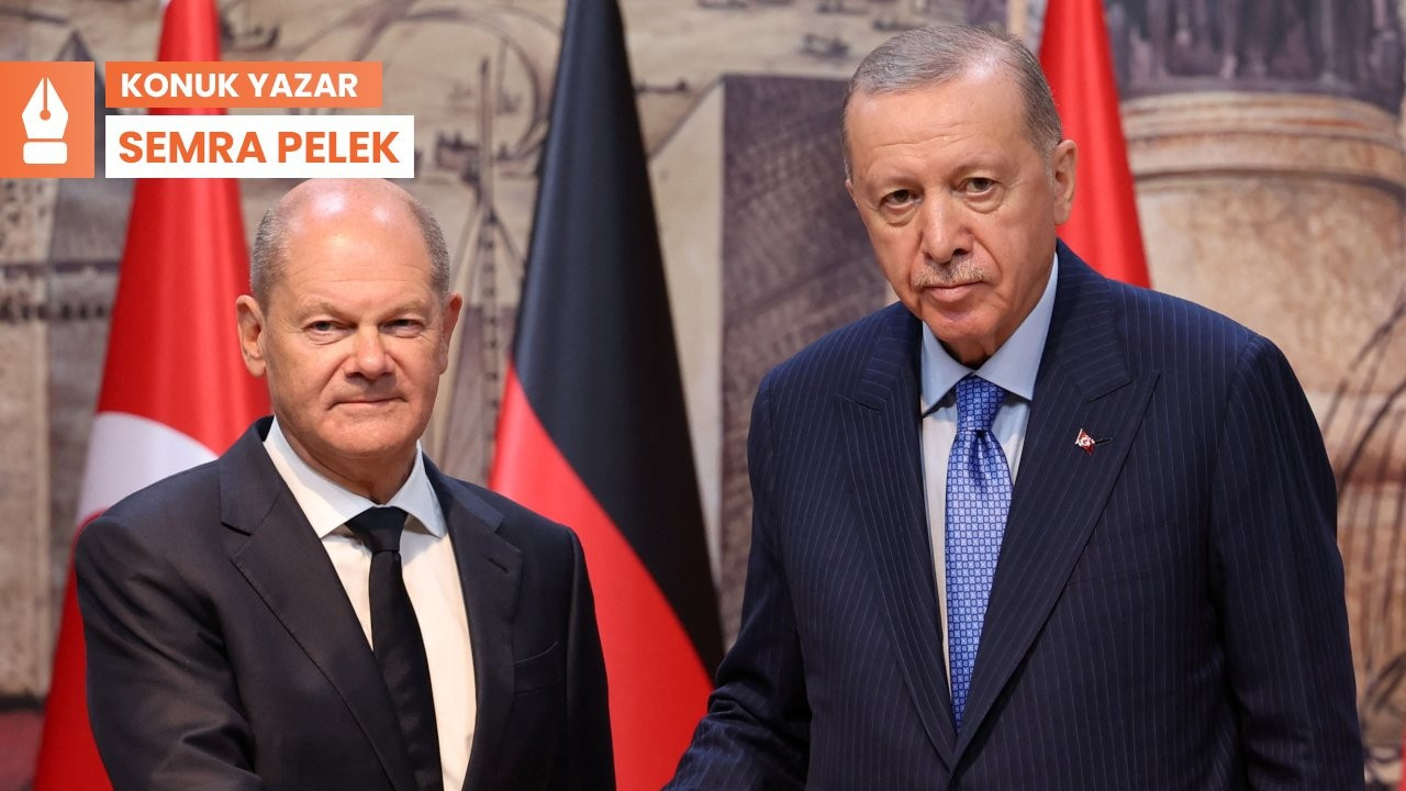 Scholz-Erdoğan görüşmesi: İnsan hakları ‘birazcık’ rafa kalktı