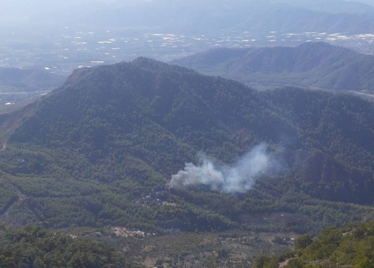 Dalaman’da orman yangını: Havadan ve karadan müdahale sürüyor