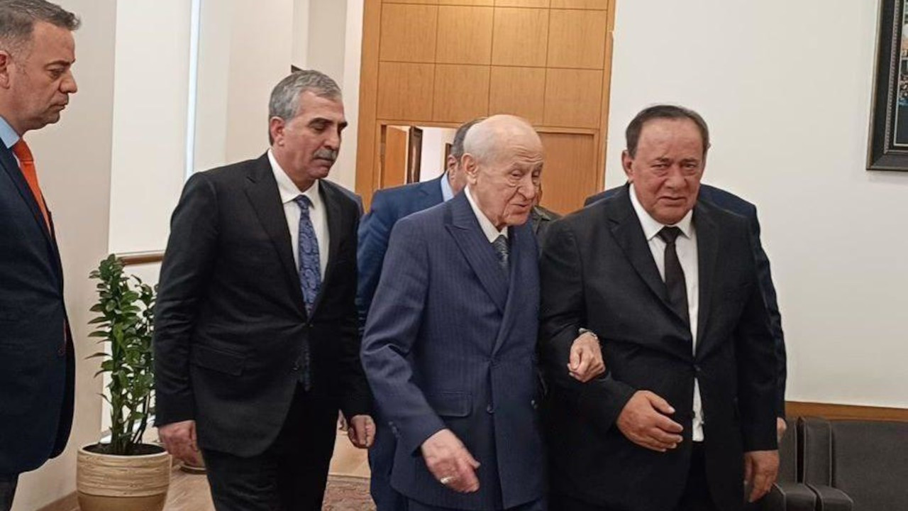 Alaattin Çakıcı, Devlet Bahçeli'yi ziyaret etti