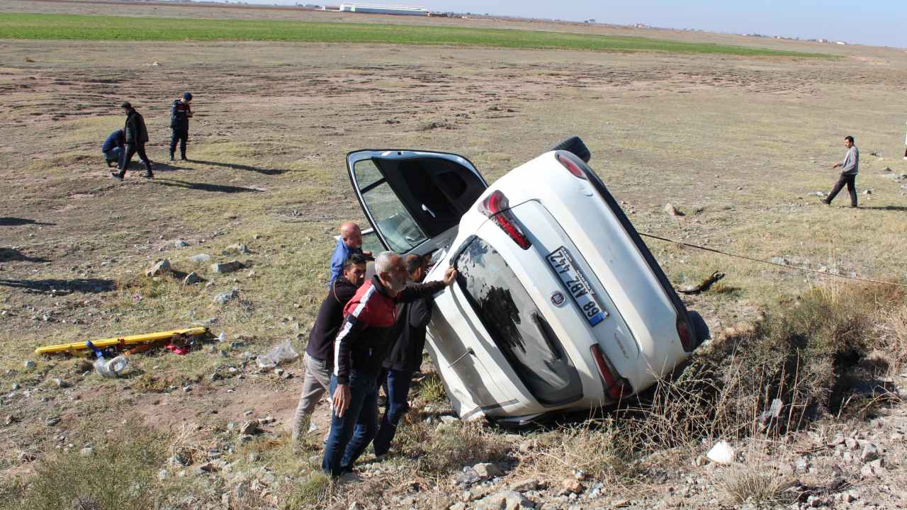 Aksaray'da kaza: 1 ölü 2 yaralı